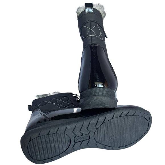 💎✨CLEARANCE SALE✨💎NIB TOTES LISA Black Women's BOOTS size 6 - Picture 5 of 8